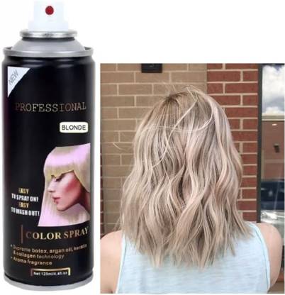 DARVING New Blonde original temporary shine hair color spray set Hair Spray , BLONDE