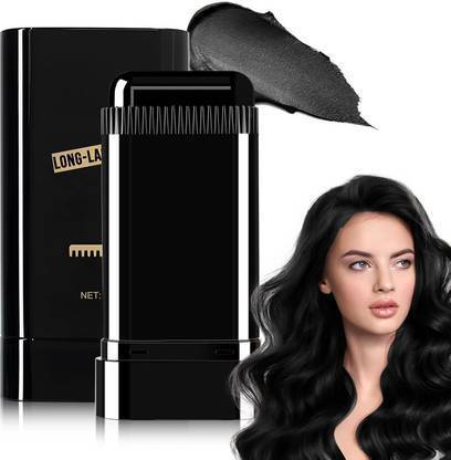 OPHYRA Korean Hair Color Stick for Grey Hair Coverage, Waterproof, Easy Root Touch-Up. , NATURAL BLACK