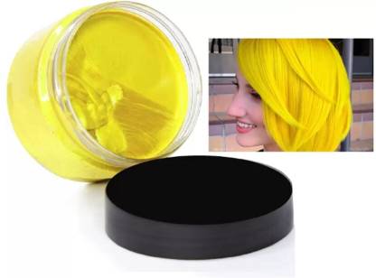 DARVING Strong Hold And Volume For Highlights Hair Wax , YELLOW , YELLOW