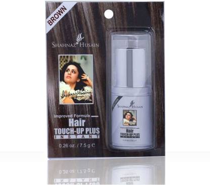 Shahnaz Husain Instant Hair Touch-Up Plus | concealer For Grey Patch | , Brown