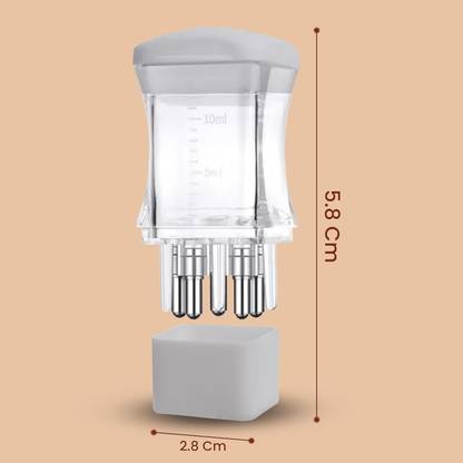 VERDIFY Hair Oil Applicator Comb Bottle | Portable Scalp Massage Comb with 6ml Tank