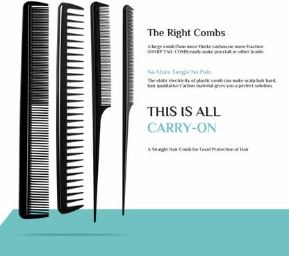 Aaradhaym Package Includes 10Pcs Styling Combs combo