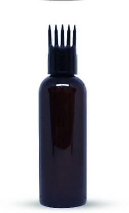 harni Hair Oil Applicator Bottle With Comb Round Empty Bottle 1