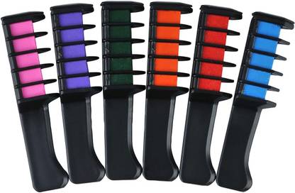 ActrovaX Instantly Hair Color Dye Highlight Stripe Color Mascara Hair Chalk-Multicolor