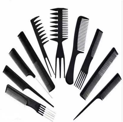 kaarm hair comb set , hair comb for boys , 10 peice hair comb