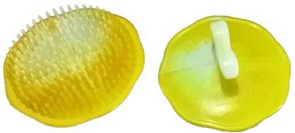 RAJ Round Hair Brush/Combs,Plastic Brush/Comb/Kangi/kanga-Multi color-Pack of 2