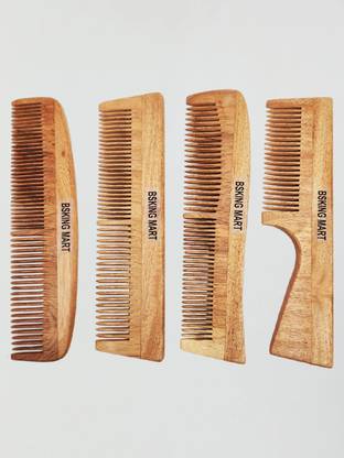 BSKING MART Neem wooden Comb