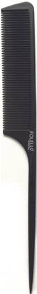 FOLELLO Pin Tail Comb For Men and Women - Suitable For All Hair Types, Black