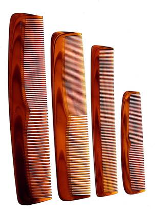 LILY Hair Comb - Classic Series combs for women, pack of 4