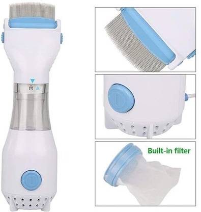Dykidrah Head Lice Comb Eggs Remover Hair V-Comb Vacuums Machine