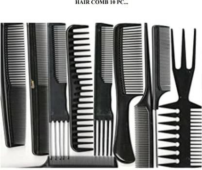 Glam Desk Use Hair Cutting Hair Comb Set For Men & Women