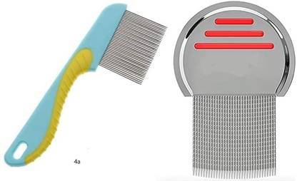 Morbee 2 Pieces Lice Comb For Women And Kids Stainless Steel Nit Lice Removal Comb 4a