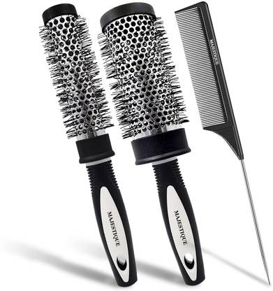 vogueNaura Blow Dryer Brush & Tail Comb Combo