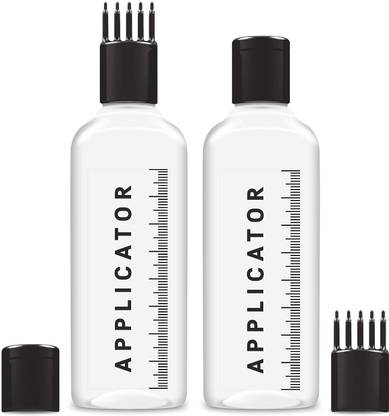 joyus Oil Applicator Bottle for Scalp with Comb Cap for Applying Hair Oil Shampoo