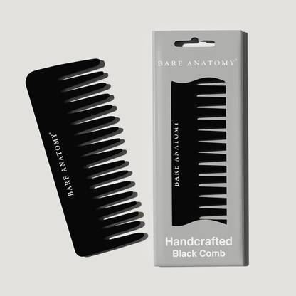 BARE ANATOMY Handcrafted Hair Comb-Made with Cellulose Acetate| Hair Combs for All Hair Types