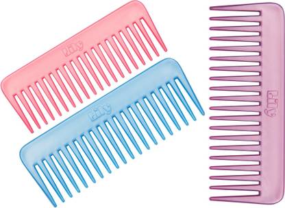 LILY Wide Teeth Shampoo Combs for Women,