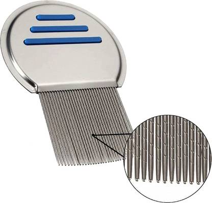 cismoline Stainless Steel Lice Treatment Comb for Head Lice/Lice Egg Removal Comb