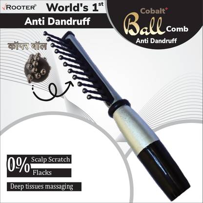 Rooter Anti Dandruff Copper Ball Comb