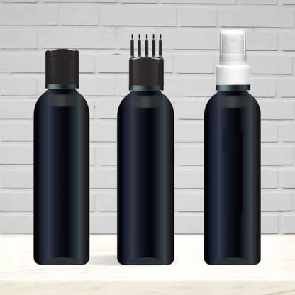 JSBM GROUP Hair Root Applicator Bottle with Comb Cap Bottle With spray Bottle for Applying