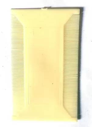 sbwc Lice Comb White Modern Fine Tooth Dust Lice Clean Remove Lice Combs Pack Of 1