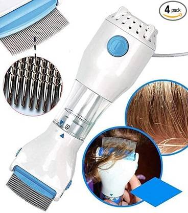 V COMB FDA Registered Capture 4 Filter Trap Head Lice And Eggs Removed, Lice Comb