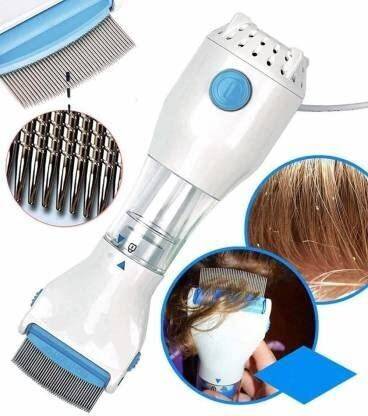 Swastik Creation Head Lice and Eggs Remover Hair V-Comb Vacuums Machine-Electrical Head Lice Comb