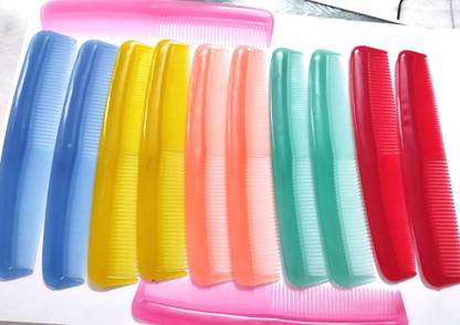 Shiva Collections 12 pc plain hair comb for every one