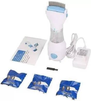 BELISTAR 240V - V Comb Capture 4 Filter Trap Head Lice Comb. Electrical Head Lice Comb