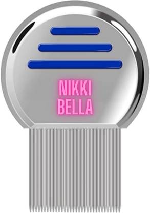 Nikki Bela 304 Grade steel lice comb for lice removal lice egg removal ( pack of 1)