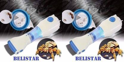 BELISTAR V Comb Capture 4 Filter Trap Head Lice And Eggs Removed From The Hair-Pack Of-2