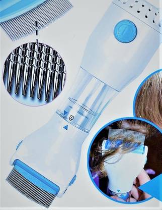 arthasya Electrical Head Lice Comb Eggs Remover Hair V-Comb Vacuums Machine