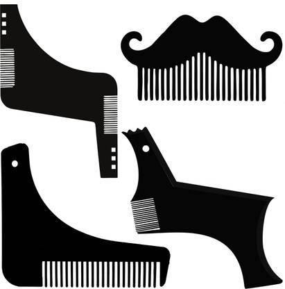 Hyzon Tech Professional Beard Shaper Tool With Comb For Men, Home & Salon Beard Accessories