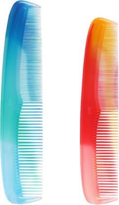 TERATERA Multi colour Printed Hair Comb Set of 3
