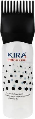 KIRA 1Pc Oil Applicator Bottle, Flip To Cap, Root For Applying Hair Oil And Shampoo