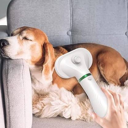 tulsienterprise Portable & Quiet Dog Pet Grooming Dryer with Slicker Brush Pet Dryer