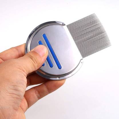 SAIM Stainless Steel Lice Treatment Comb for Head Lice/Lice Egg Removal Comb