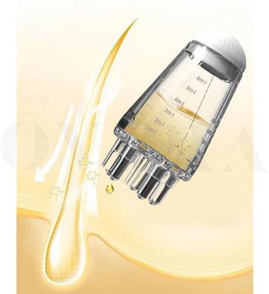 globalkart impex Scalp Massager and Hair Growth Care, Head Fluid Brush for Essential Oil Hair