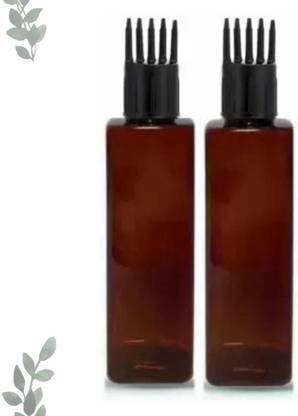 Cweg Comb Cap for Applying Hair Oil, Hair Root Applicator Bottle