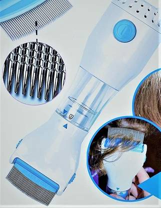 vruti enterprise Electrical Head Lice Comb Eggs Remover Hair Vacuums Machine for lice removed