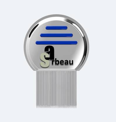 Sarbeau Lice Comb, Stainless Steel with micro grooving teeth Washable and Reusable_C_032