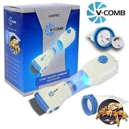 zazzy world Allergy and Chemical Free Head Lice Treatment Electric Head Lice electric comb