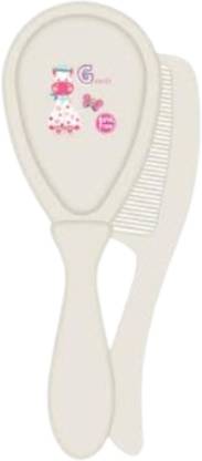 Adore Smarty Baby Hair Brush & Comb Set - Pink Giraffe (Pack of 2)