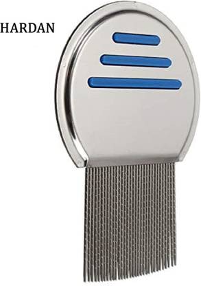 Hardan Stainless Steel Lice Treatment Comb for Head Lice Remover Lice Egg Removal Comb