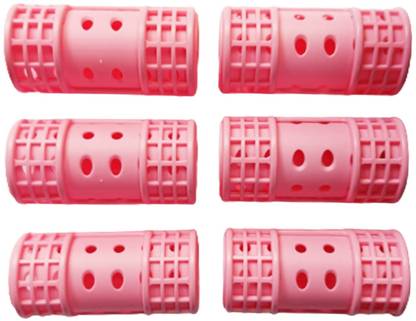 Hair line Snap On Hair Roller for Curling, Self Grip Hair Plastic Curler for Home n Saloon Hair Curler