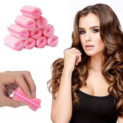 ayushicreationa Foam Sponge Hair Rollers Soft Sleeping Hair rollers Curvy Wavy Curlers Hair Curler