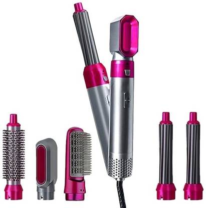 KRITAM 5 IN 1 Hot Air Styler Hair Dryer Comb Multifunctional Styling Hair Straightener Hair Curler