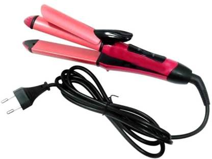 RTAD New Professional Round Design Stylish Hair Straightener (Pink) Hair Curler
