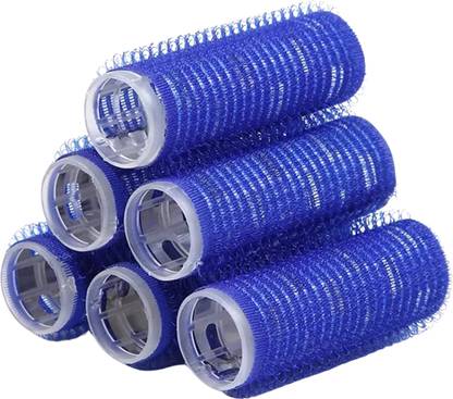 Scarlet Line Velcro Hair Rollers for Curling, Self Grip Hair Plastic Curler for Home n Saloon Hair Curler