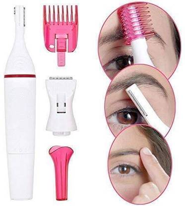 santsales HairRemovalTrimBikiniTrimmerShavingStyleEyebrowUnderarmsHairRemoverforWomen,5in1 Hair Curler