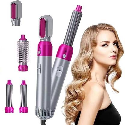 KRITAM the 5-in-1 Hot Air Hair Dryer Styler for Effortless Styling Salon Hair Curler